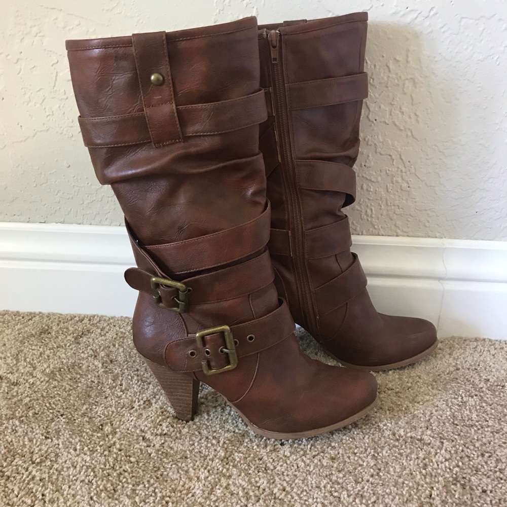 Steve Madden calf high boots
